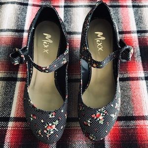 Mary Jane Wedge Shoes